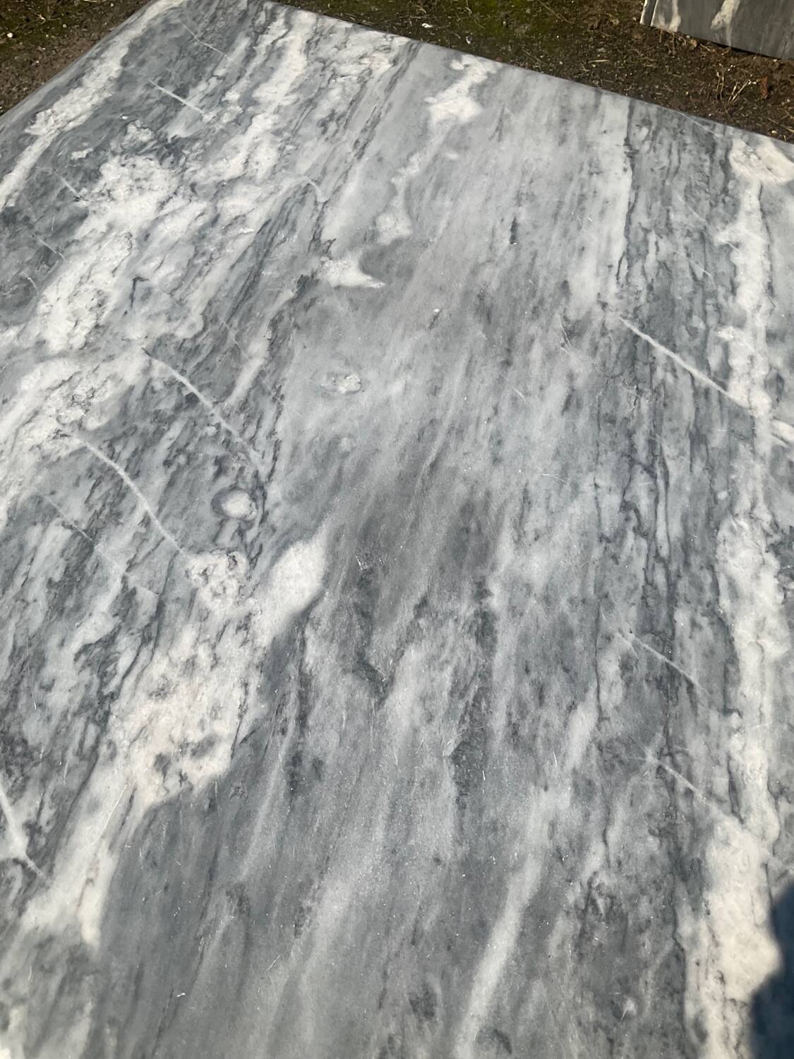 70s marble coffee table