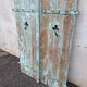 Green decorative shutters