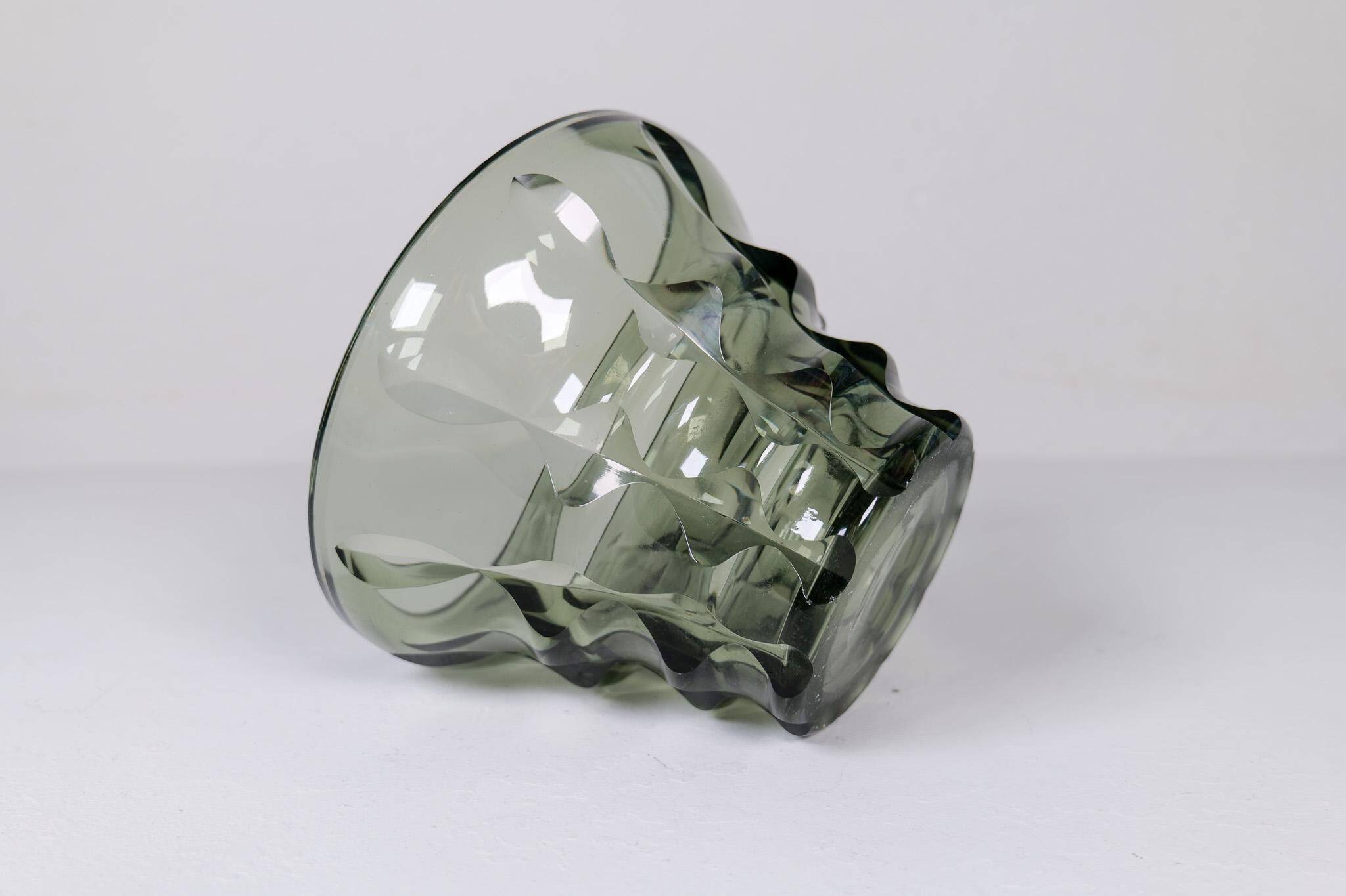 Art Deco glass bowl Sweden 1930s