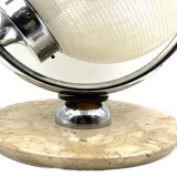 Murano glass spherical table lamp, Mazzega Italy 1970s