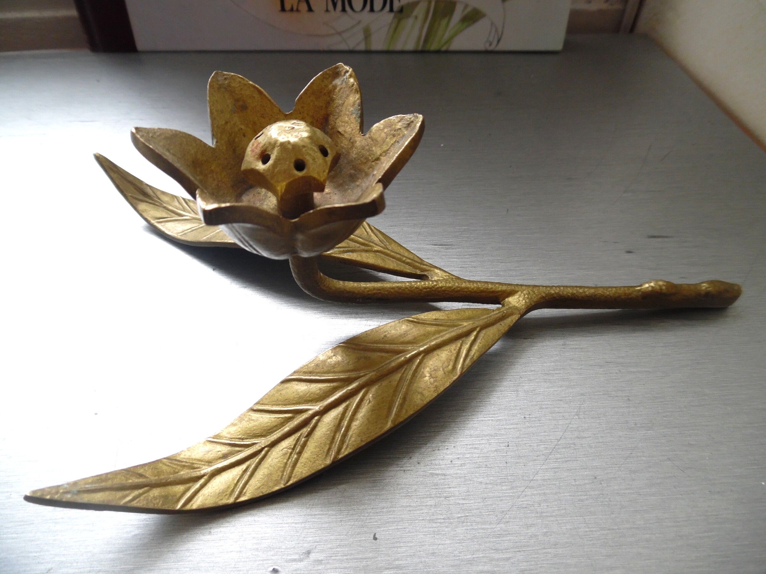 Brass flower