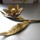 Brass flower