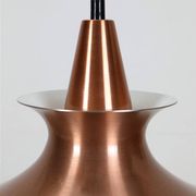 Mid-century pendant lamp / copper / aluminium / Danish modern design / 1960s / 1970s