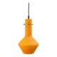 Vintage oranje glazen Murano hanglamp