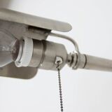 Rare Functionalist Wall Lamp with Rotating Shade, 1920s