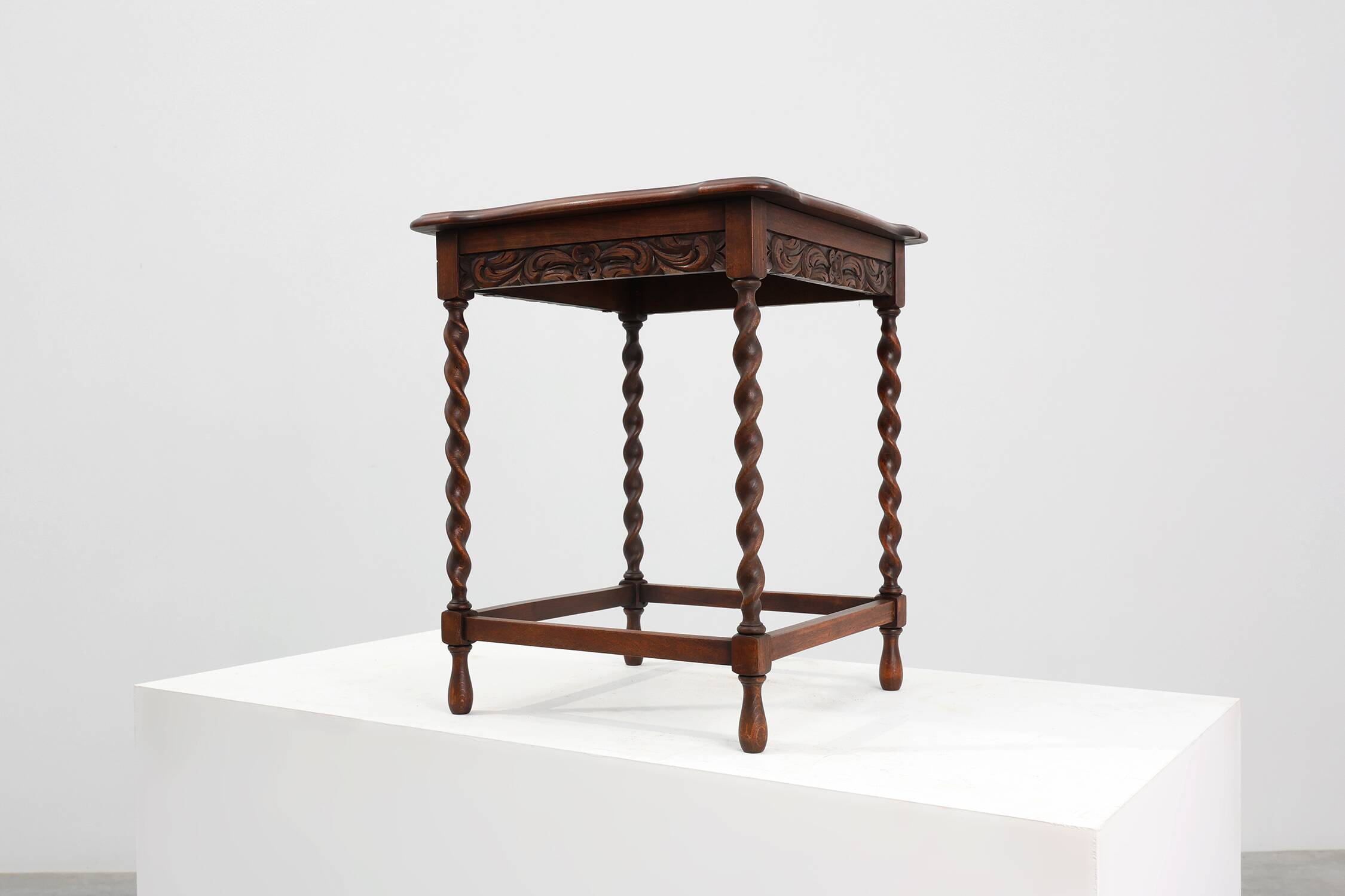 Antique French Oak Side Table, circa 1900