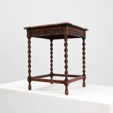 Antique French Oak Side Table, circa 1900