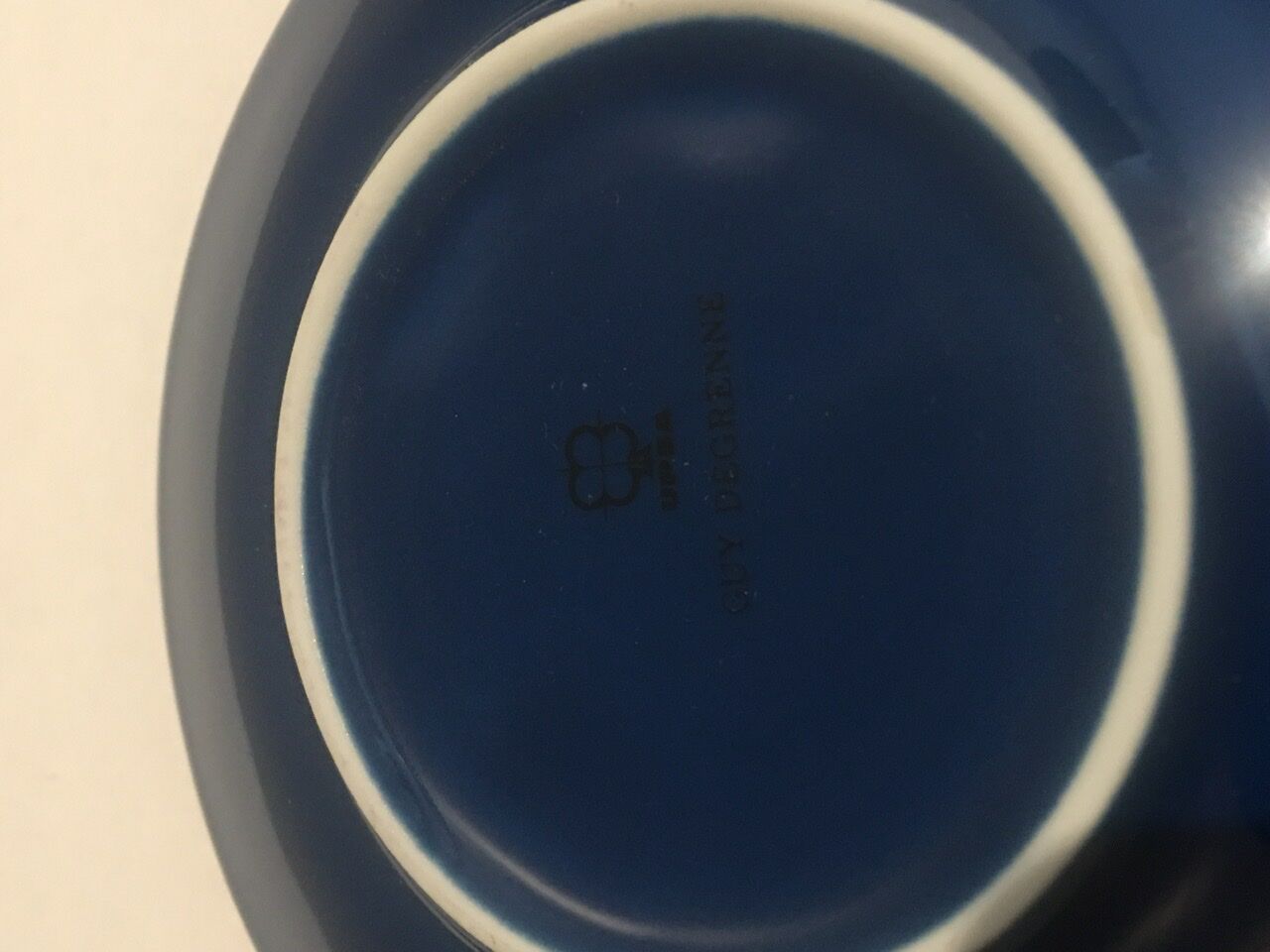 Pair of Guy Degrenne cups