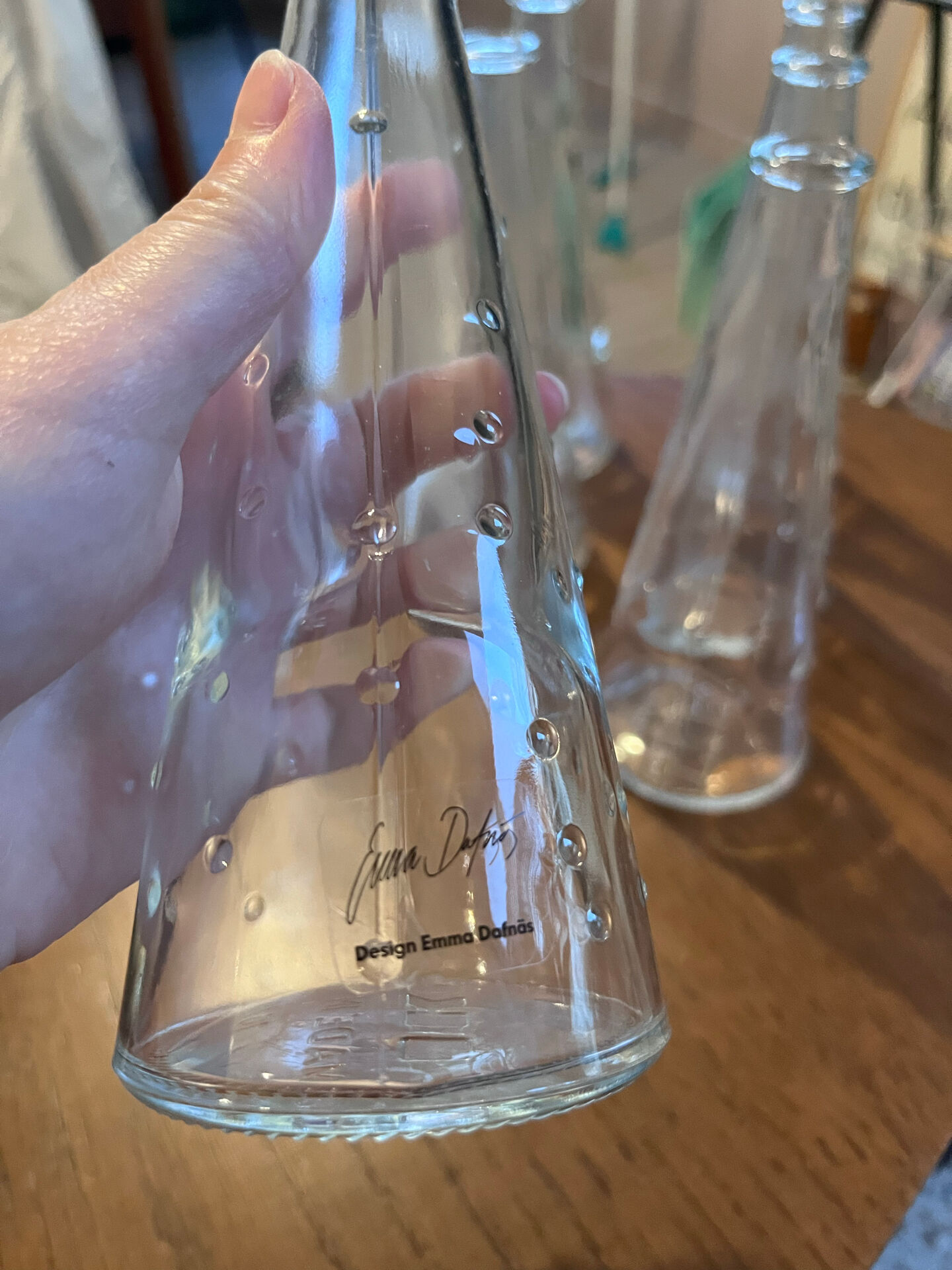 Set of 6 vintage IKEA vases, design by Emma Dafnäs.