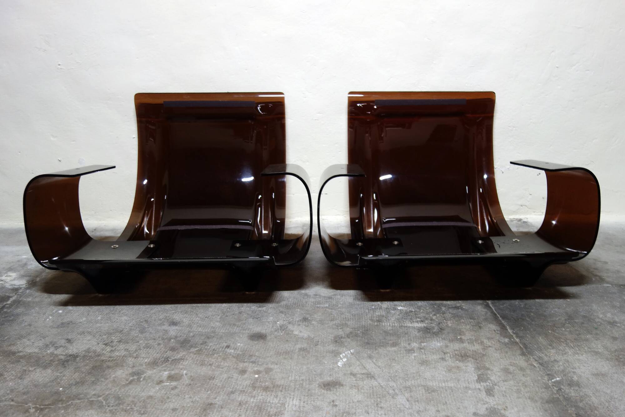 Pair of Marsala armchairs by Michel Ducaroy for Ligne Roset, 1970s