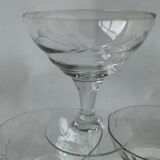 Selency champagne glasses x Monoprix Croisé Laroche