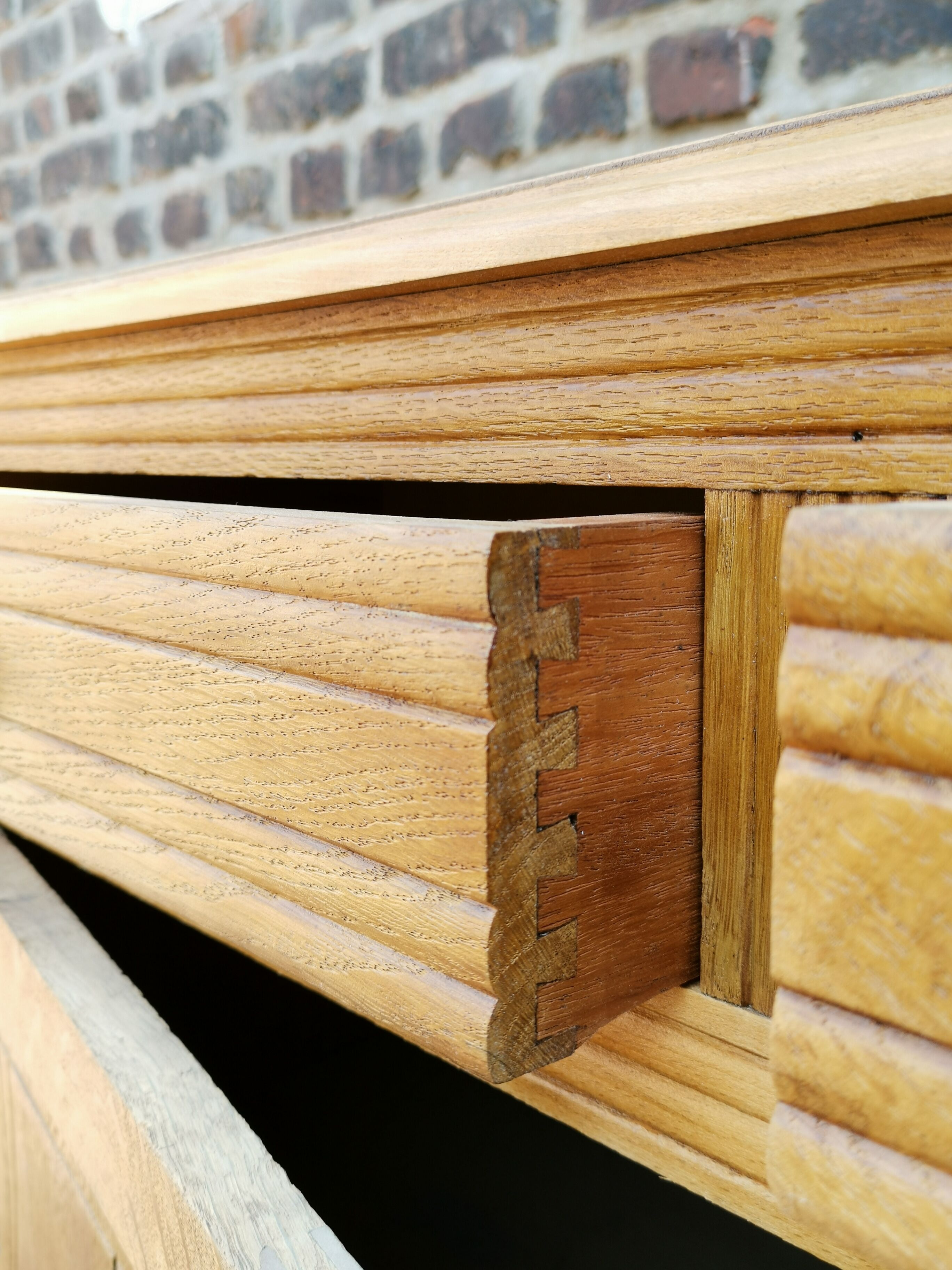 Parisian floral pattern buffet