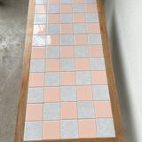 50s tiled coffee table