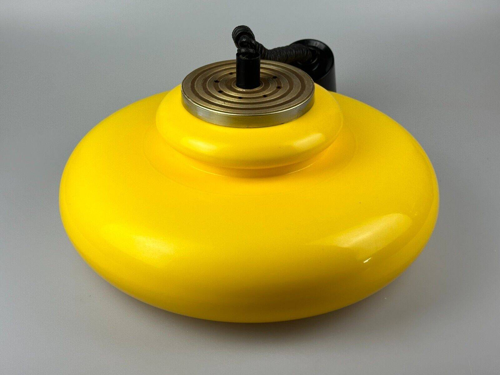 60s 70s ceiling lamp hanging lamp plastic chrome metal space age design