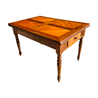 Ancienne table de ferme vintage