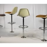 Tabourets de bar par Ray & Charles Eames pour Herman Miller