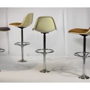 Vintage Bar Stools By Ray & Charles Eames For Herman Miller, Set Of 4