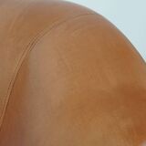 Wingback Chair Made of Cowhide Leather