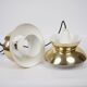 Pair of 2 Danish vintage lamps Doo Wop by Henning Klok, Louis Poulsen, 1940
