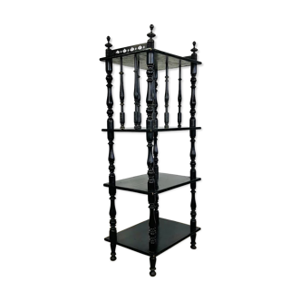 Black antique music holder