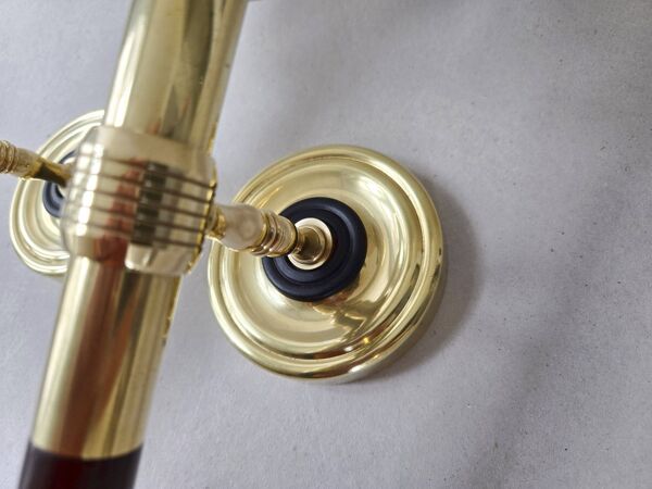 Paire d'appliques Maison Lancel 1950