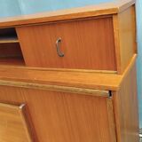 MEUBLIT vintage bed and desk furniture from the 50s and 60s, teak
