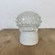 Vintage White Porcelain Wall Light, 1970s