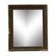 Old stitched golden mirror