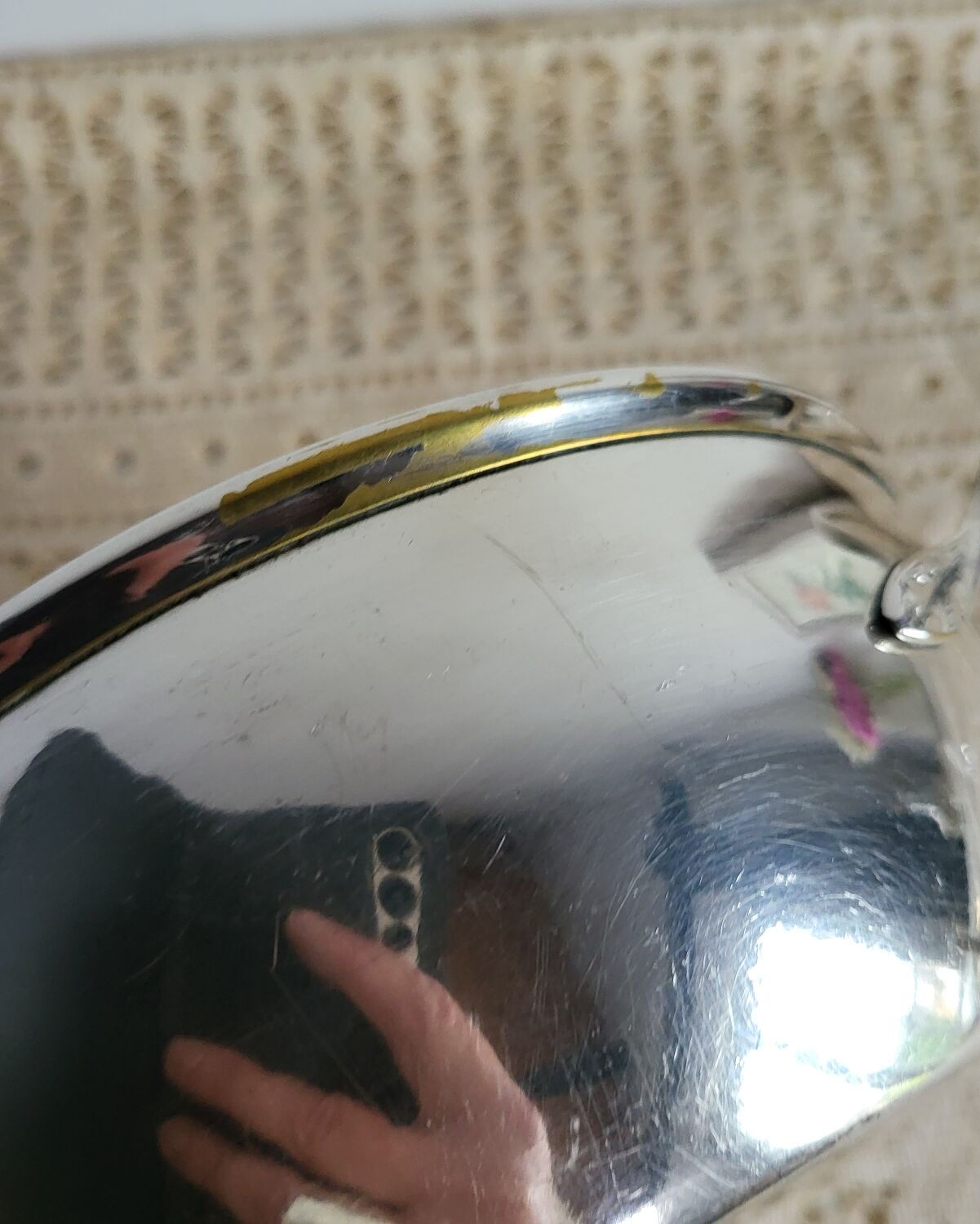 Vegetable dish Silver-plated serving dish