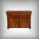 Commode en ronce de noyer, époque Restauration – 1ère partie XIXe