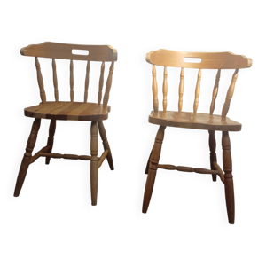 Paire de fauteuils Cowboy