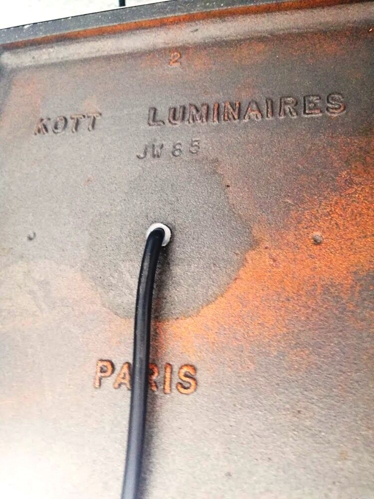 Kott halogen floor lamp