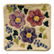 Dessous de plat céramique fleurs fait main