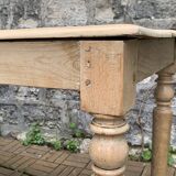 Raw wood farm table 1920