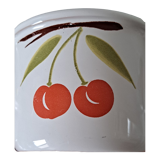 Rillette pots cherry decor