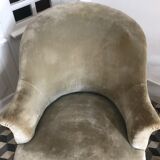 Green grey toad chair