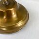 Lampe tulipe en laiton