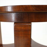 1910s office armchair J&J Kohn Nr.704 and side table,Czechoslovakia