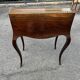 Napoleon III secretary desk in rosewood and brass marquetry
