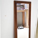 Rectangular wooden mirror 45x120cm