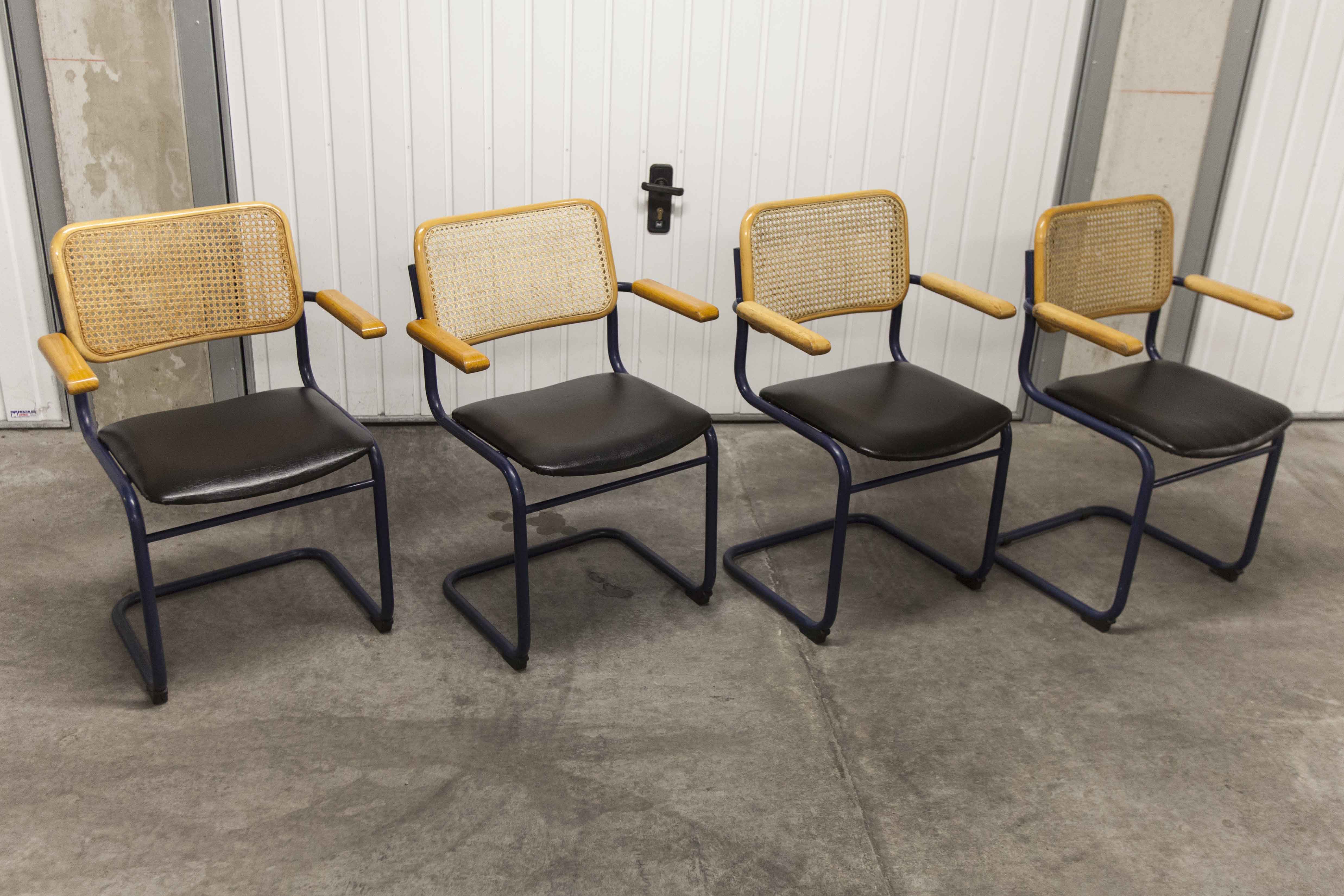 Lot of 4 armchairs creation Inova Paris