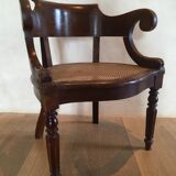 Louis Philippe office chair. Nineteenth century.