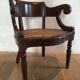 Louis Philippe office chair. Nineteenth century.