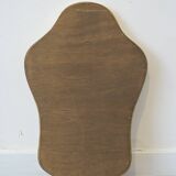 Golden mirror in wood and gold leaf