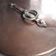 Old copper cauldron