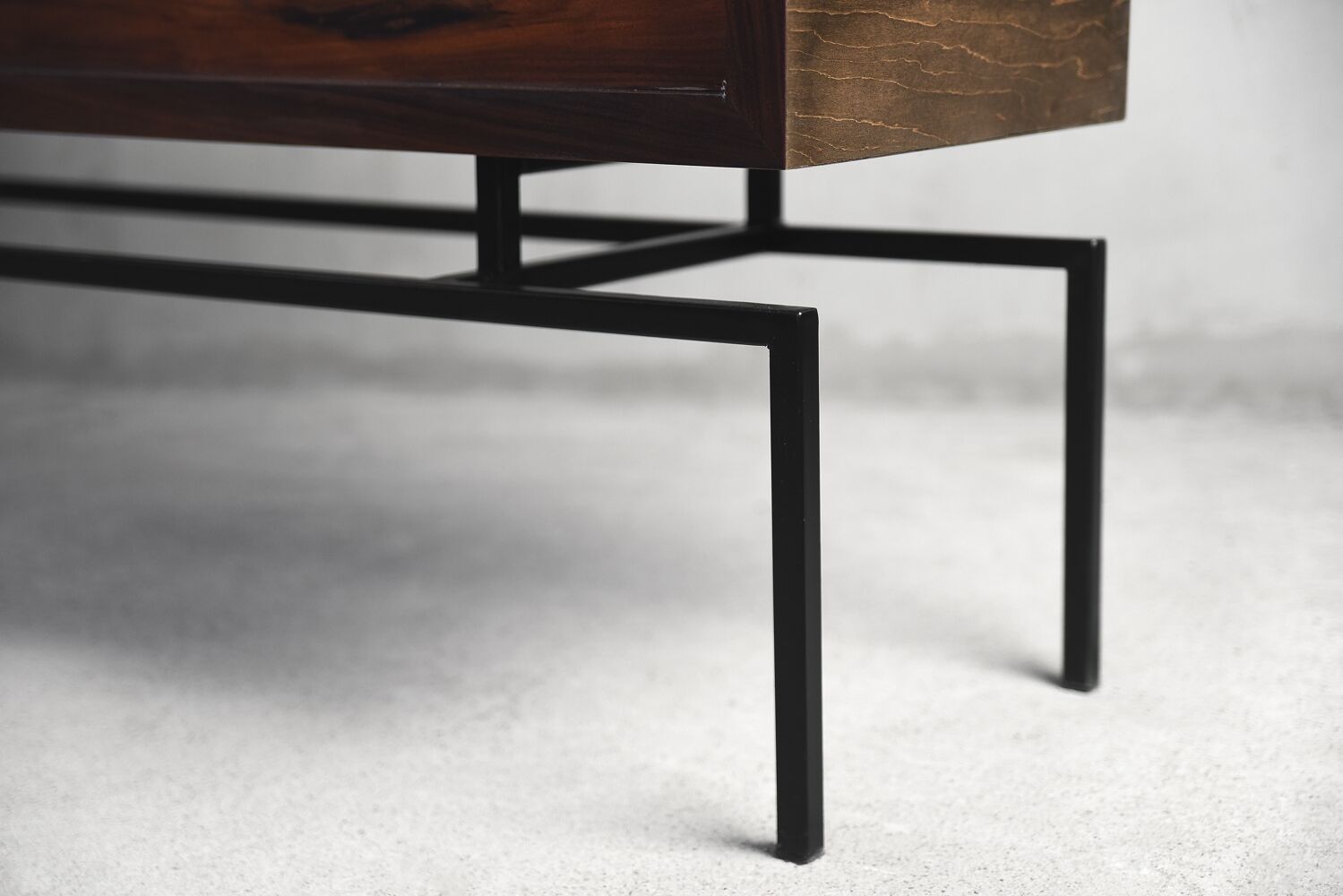 Zoomorphic scandinavian rosewood sideboard, 1960