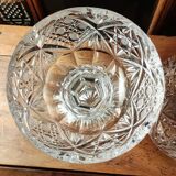 Antique cut crystal candy/sugar bowl