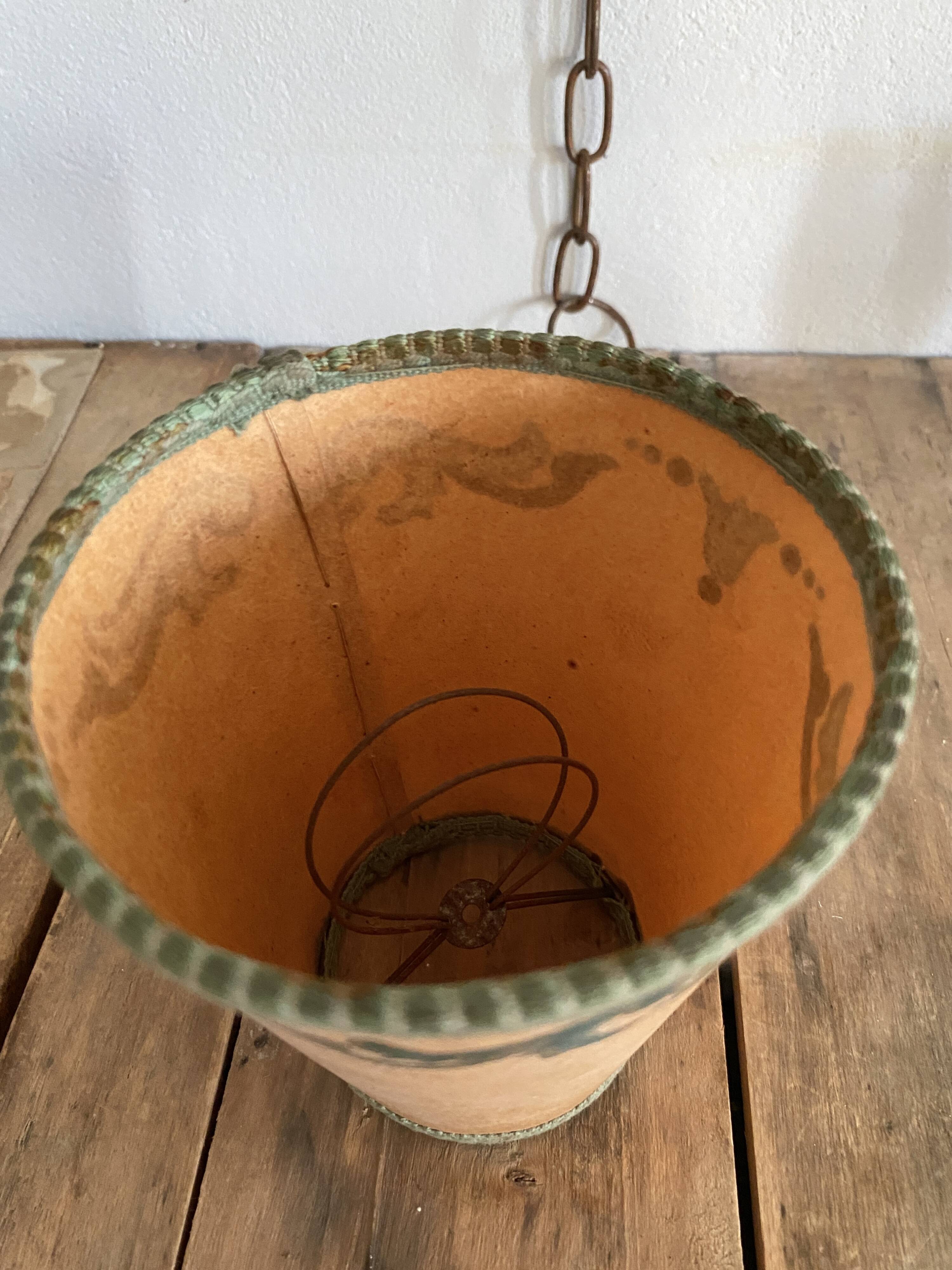 Bronze wall light, golden brass, clip-on wallpaper lampshade