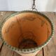 Bronze wall light, golden brass, clip-on wallpaper lampshade