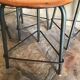 Lot de 7 tabourets tripodes vintage style industriel 1960-80’s